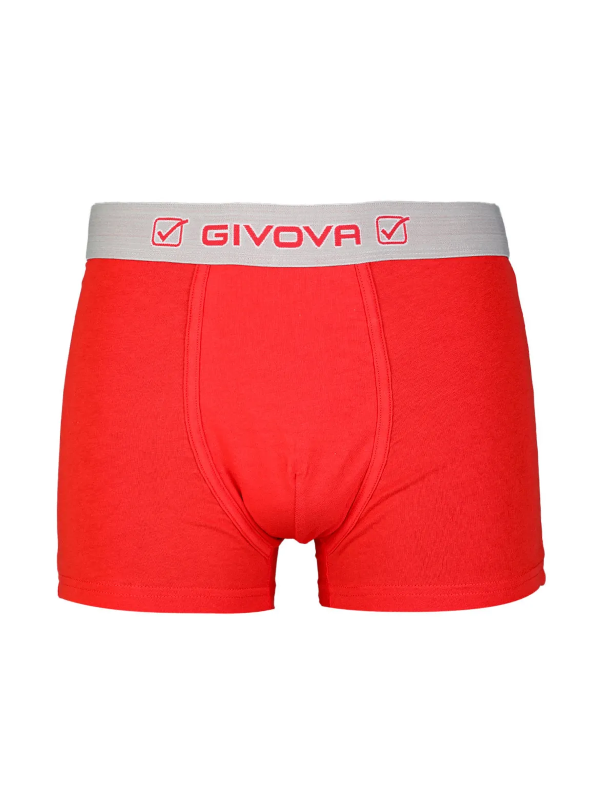 Givova Boxer da uomo tinta unita in cotone bielastico