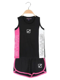 Givova Completo corto da bambina canotta e shorts