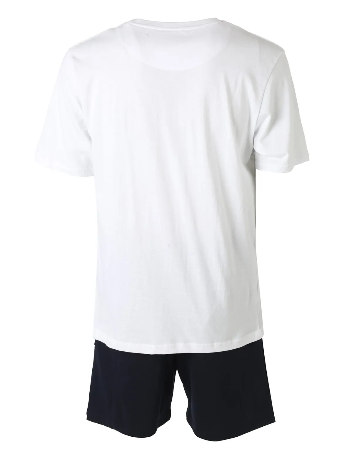 Givova Completo corto da uomo in cotone con logo - bianco