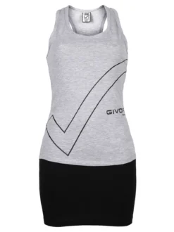 Givova Completo donna top + gonna in cotone