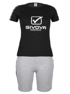 Givova Completo donna t-shirt + shorts