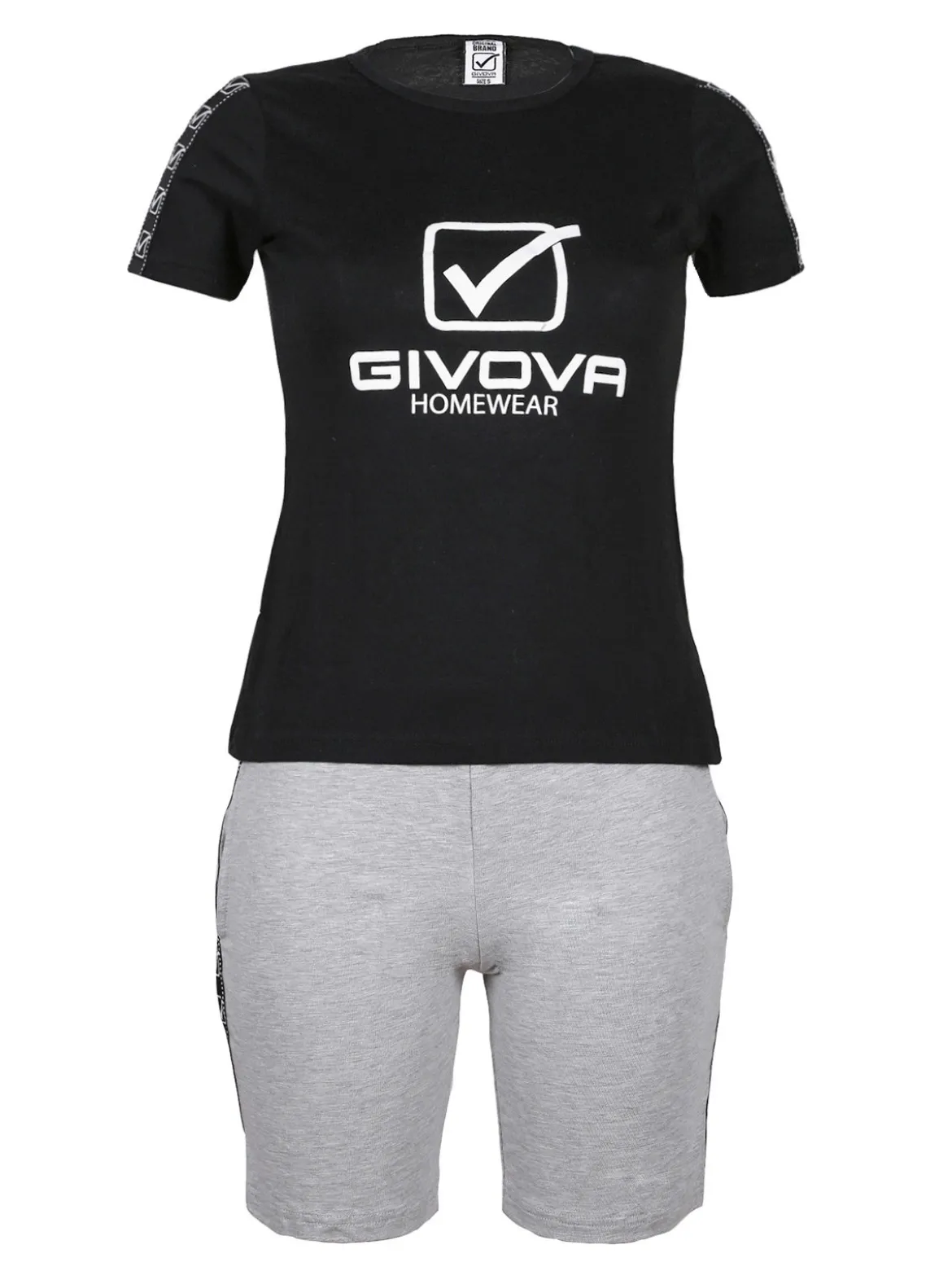 Givova Completo donna t-shirt + shorts