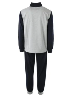 Givova Completo tuta da uomo full zip in cotone - grigio