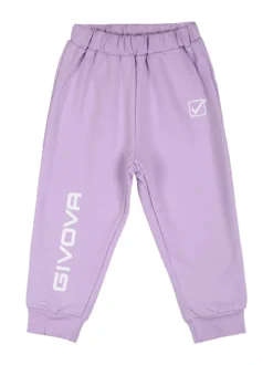 Givova Completo tuta 2 pezzi da neonata con cappuccio e zip - lilla