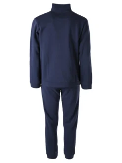 Givova Completo tuta 2 pezzi felpata da uomo full zip - bordeaux