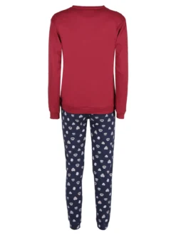 Givova Pigiama lungo da donna in cotone interlock