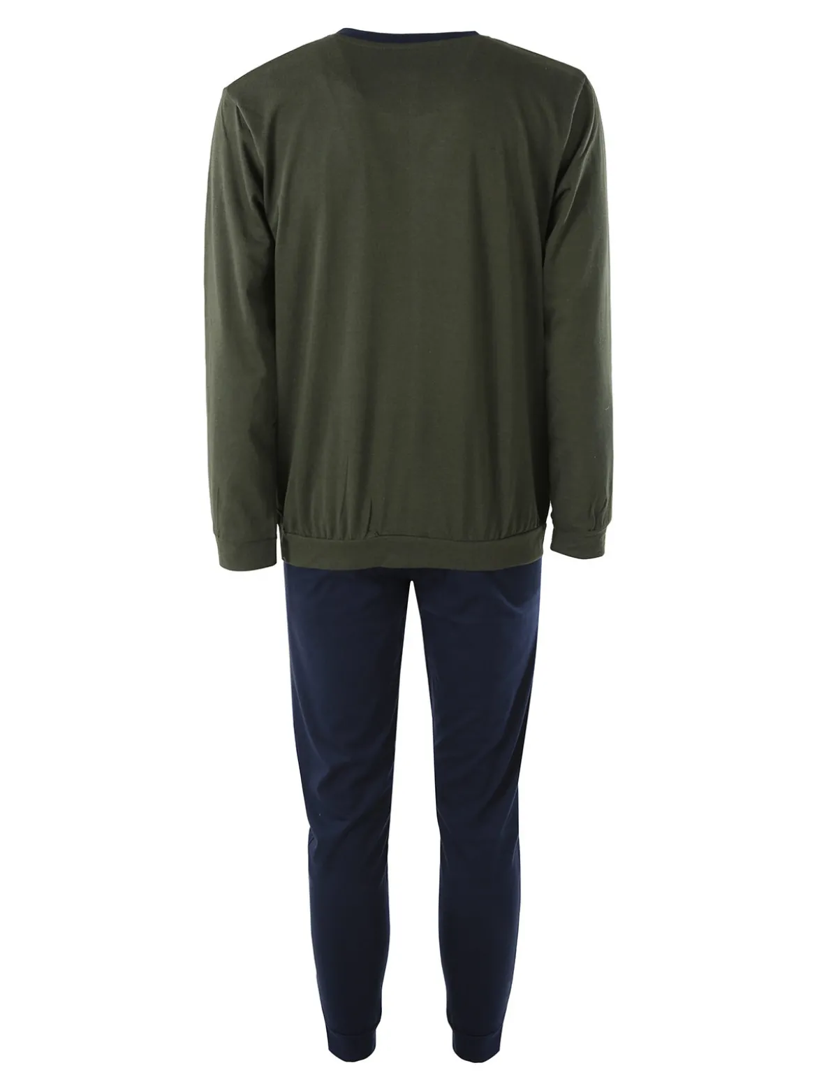 Givova Pigiama lungo da uomo in misto cotone - militare