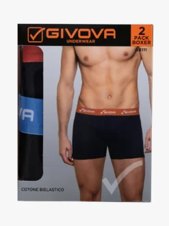 Givova Set di 2 boxer da uomo bicolore