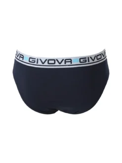 Givova Slip da uomo in cotone bielastico - blu scuro