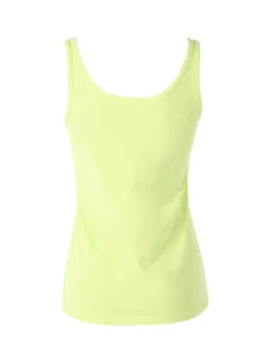 Givova Top donna in cotone bielastico a spalla larga - verde chiaro