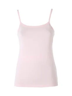 Givova Top donna in cotone bielastico con spalline sottili - fucsia
