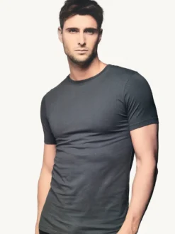 Givova T-shirt intima da uomo in cotone bielastico - antracite