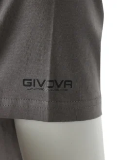 Givova T-shirt intima da uomo in cotone bielastico - antracite