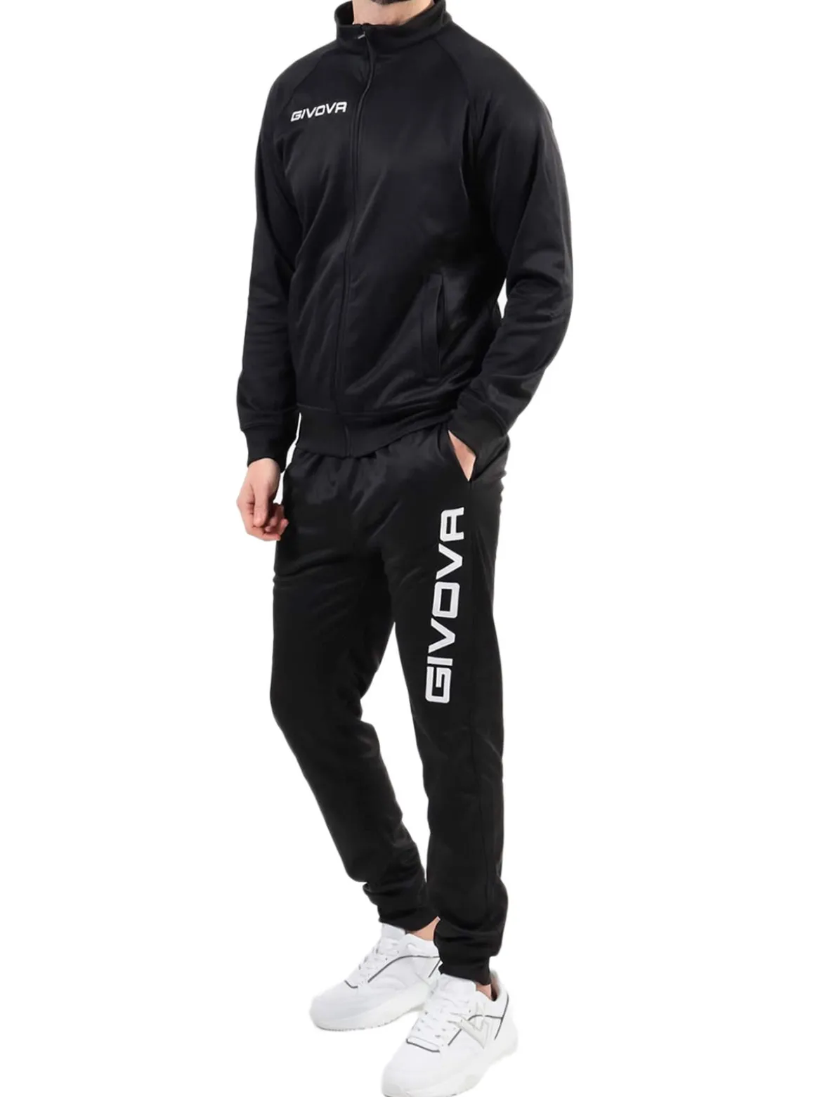 Givova Tuta sportiva unisex 2 pezzi felpata