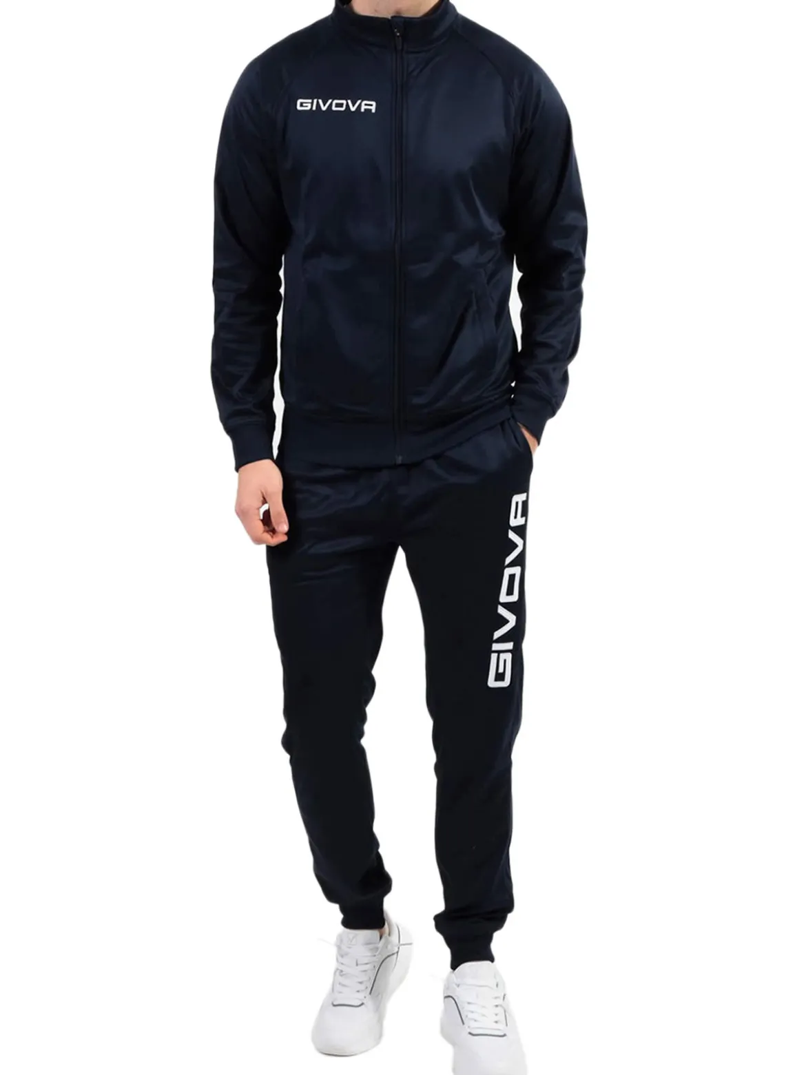 Givova Tuta sportiva unisex 2 pezzi felpata