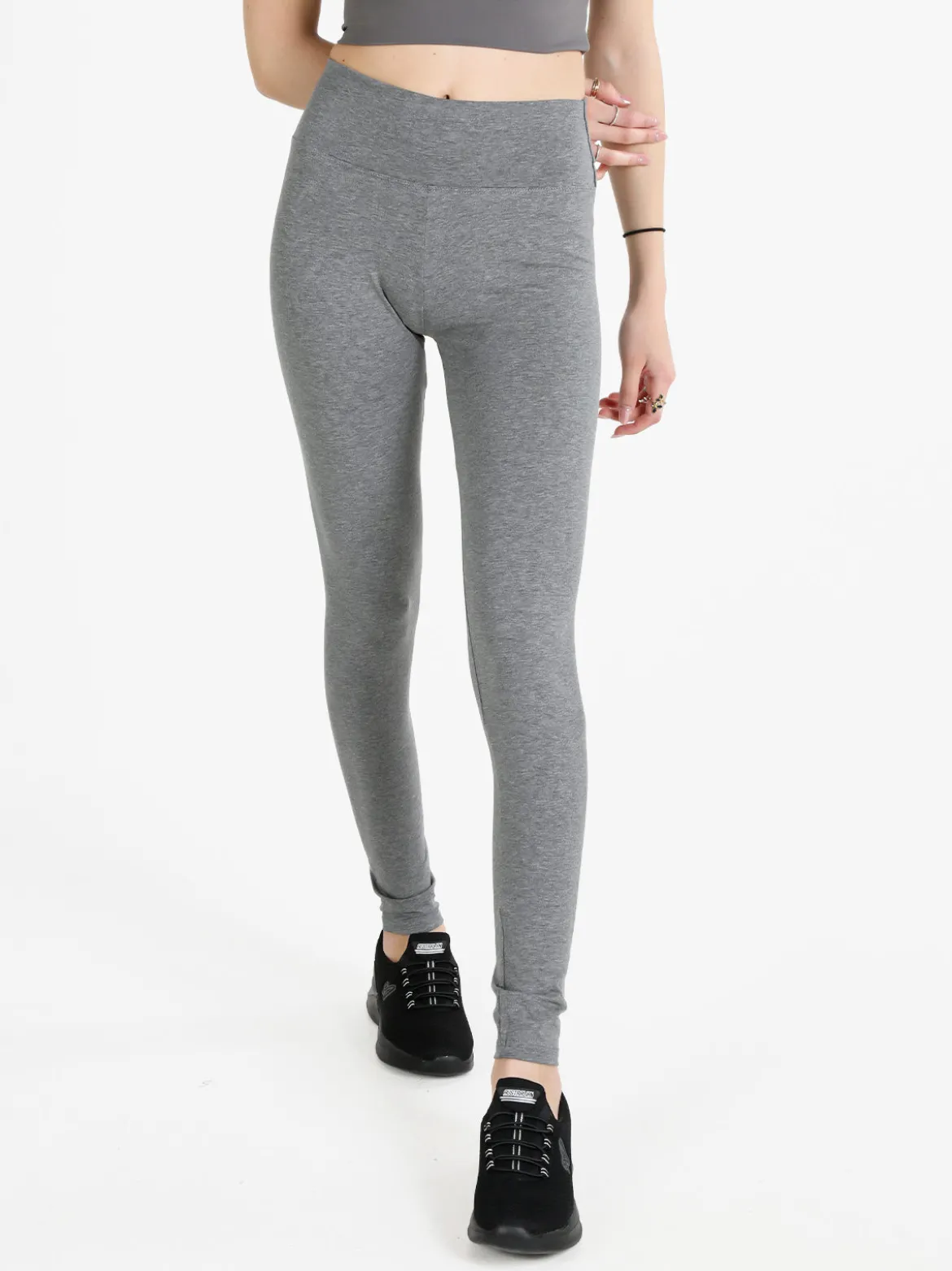 Gladys Leggings da donna traspirante effetto pancia piatta