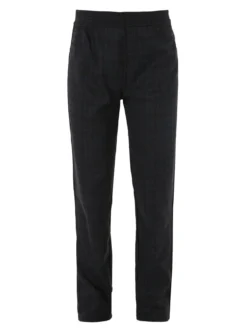 Gladys Leggings donna pied de poule con interno in pile - blu scuro
