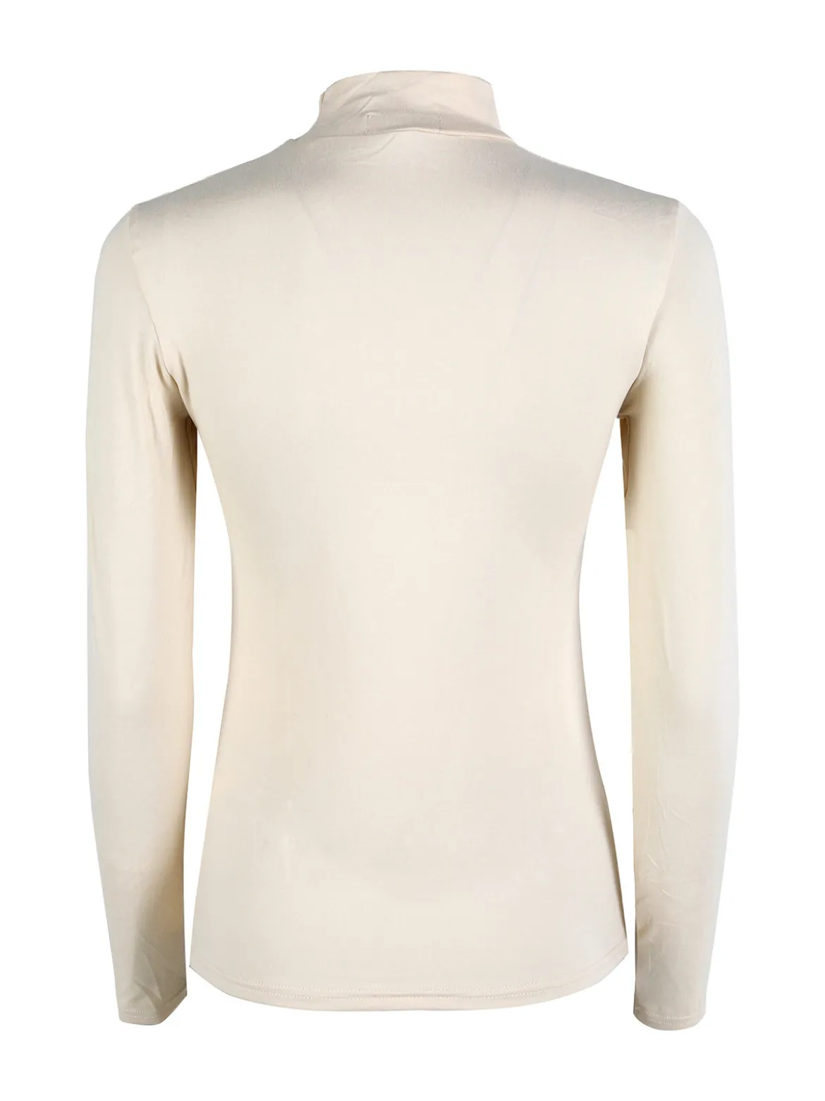 Gladys Maglia donna termo light a lupetto - naturale