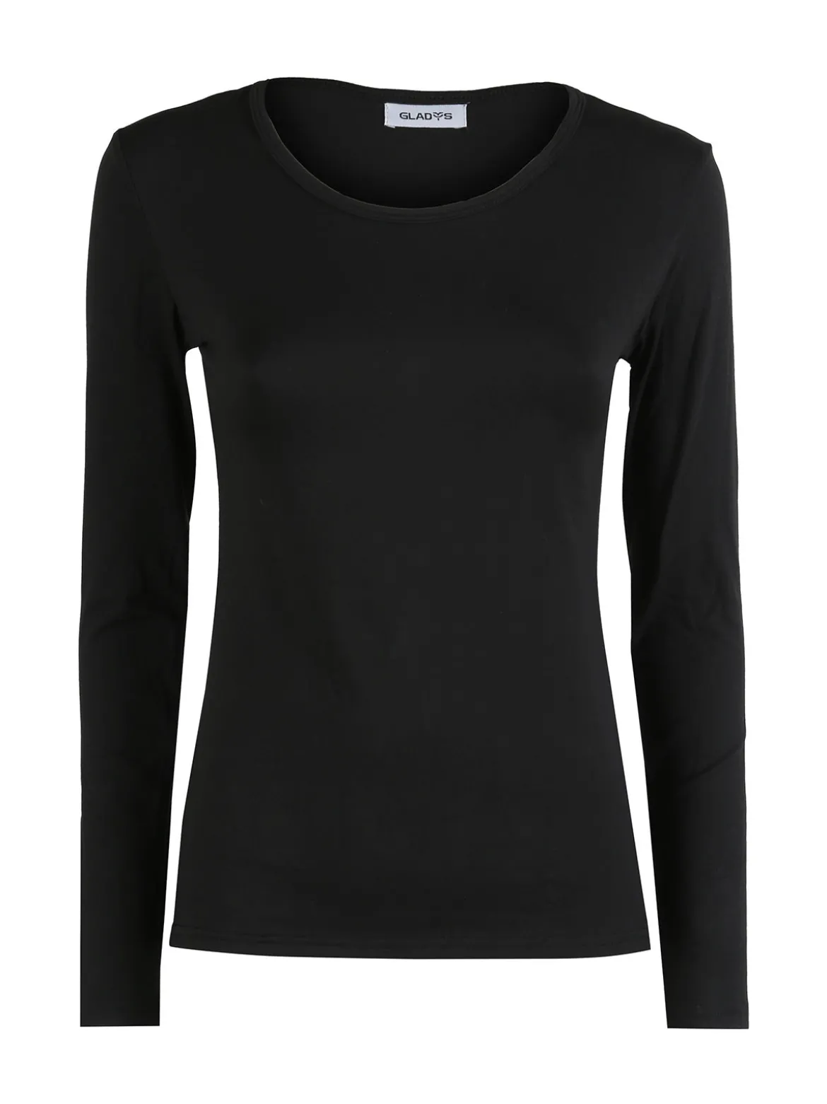 Gladys Maglia girocollo da donna termo light - nero
