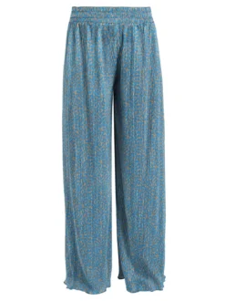 Gladys Pantaloni da donna a gamba larga plissettati