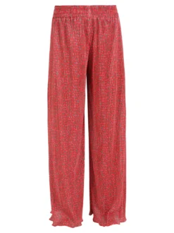 Gladys Pantaloni da donna a gamba larga plissettati