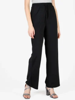 Gladys Pantaloni donna in tessuto tecnico a gamba larga