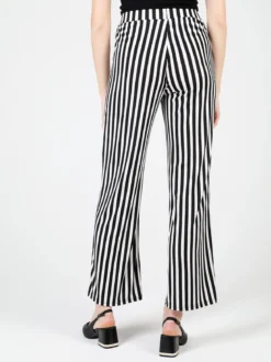 Gladys Pantaloni leggeri da donna a righe verticali