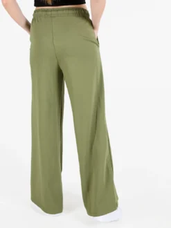 Gladys Pantaloni sportivi da donna a gamba larga con coulisse