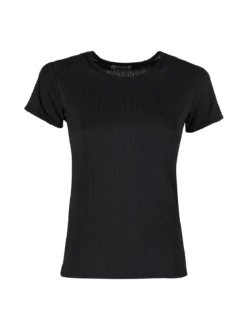 Gladys T-shirt donna girocollo a costine