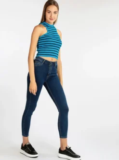 Golden Days Paris Top cropped in maglia