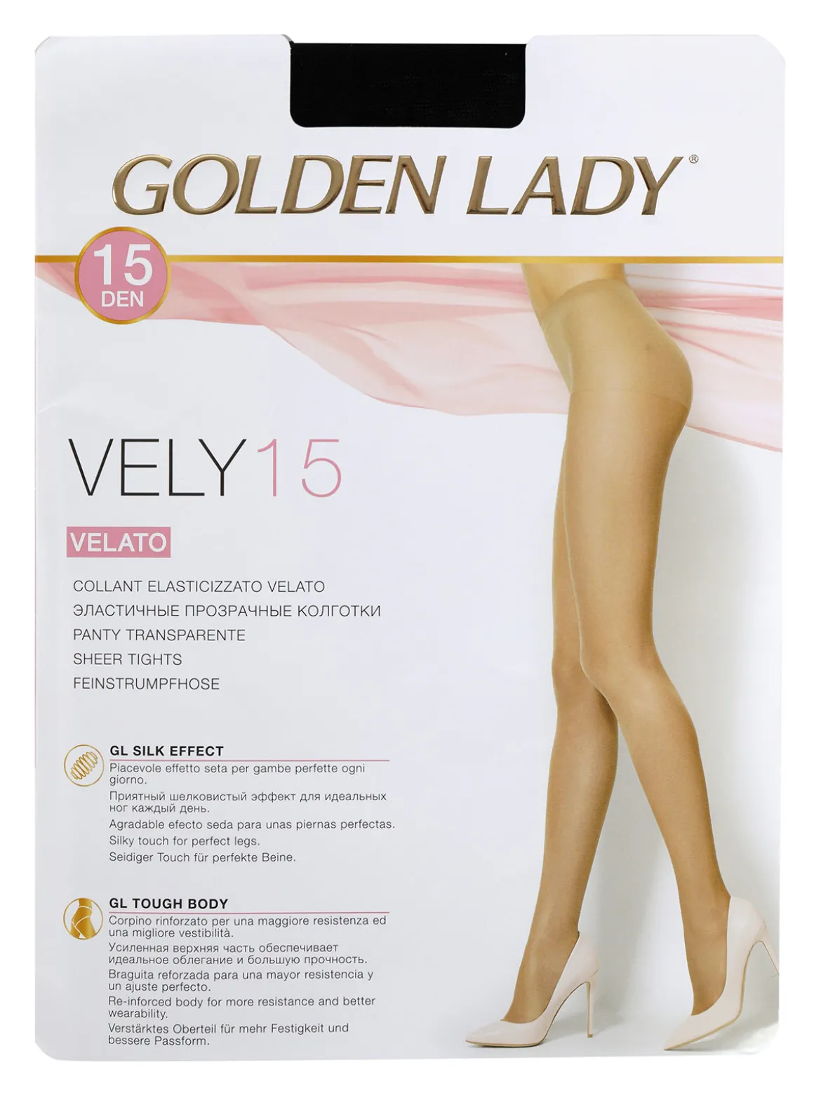 Golden Lady Collant donna velato 15 denari