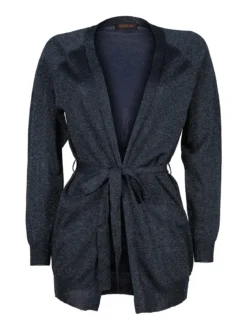 Griffai Cardigan donna aperto in lurex