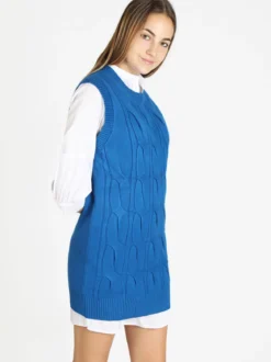 Griffai Gilet lungo in maglia da donna