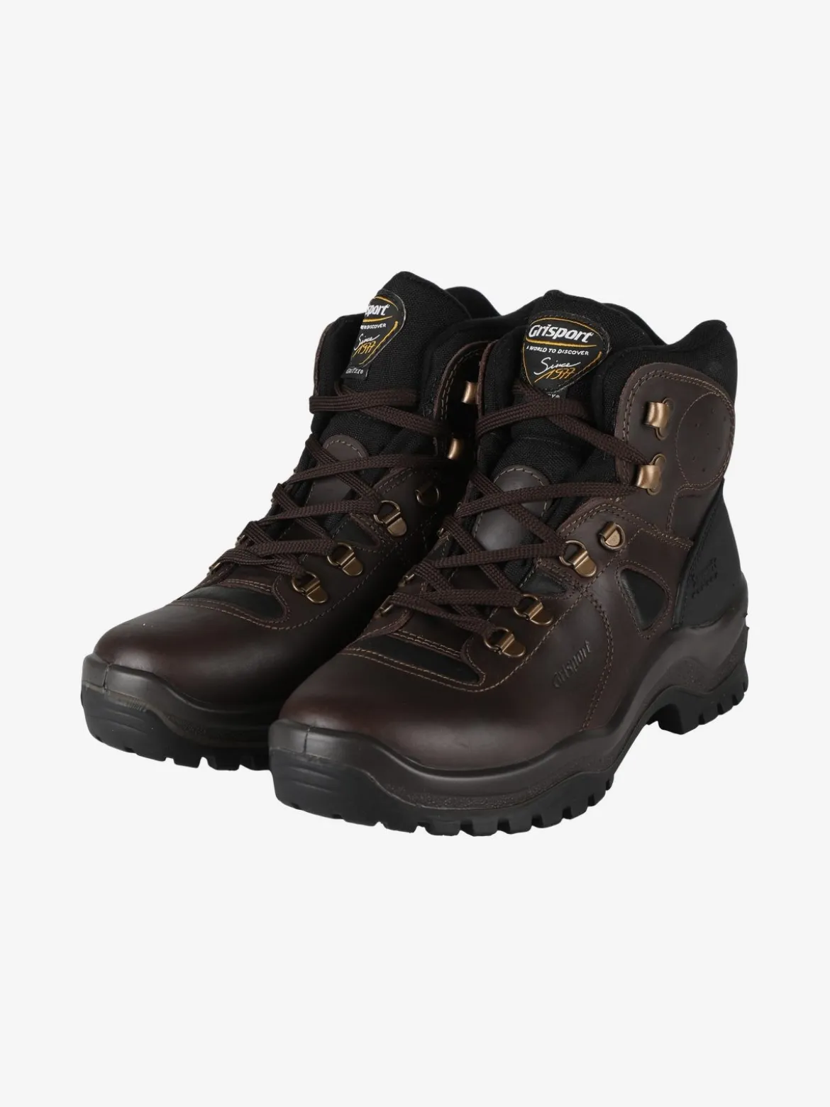 Grisport Scarponcini in pelle da trekking uomo