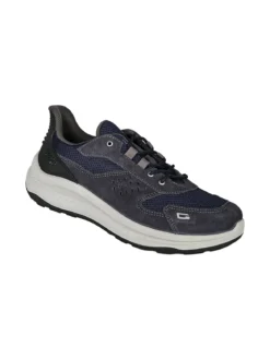 Grisport Sneakers in pelle scamosciata da uomo - blu scuro