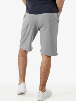 Guy Bermuda da uomo in felpa con coulisse - grigio