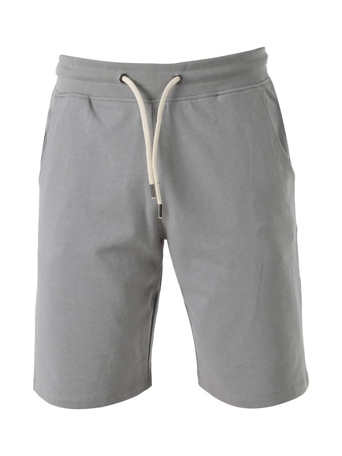 Guy Bermuda da uomo in felpa con coulisse - grigio