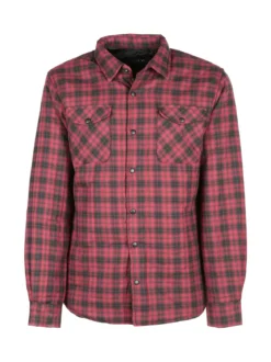 Guy Camicia da uomo imbottita a quadri