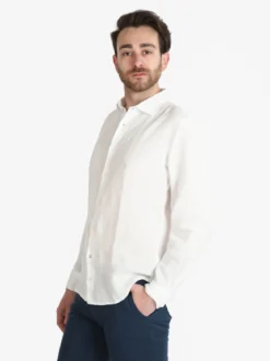 Guy Camicia uomo in lino a manica lunga