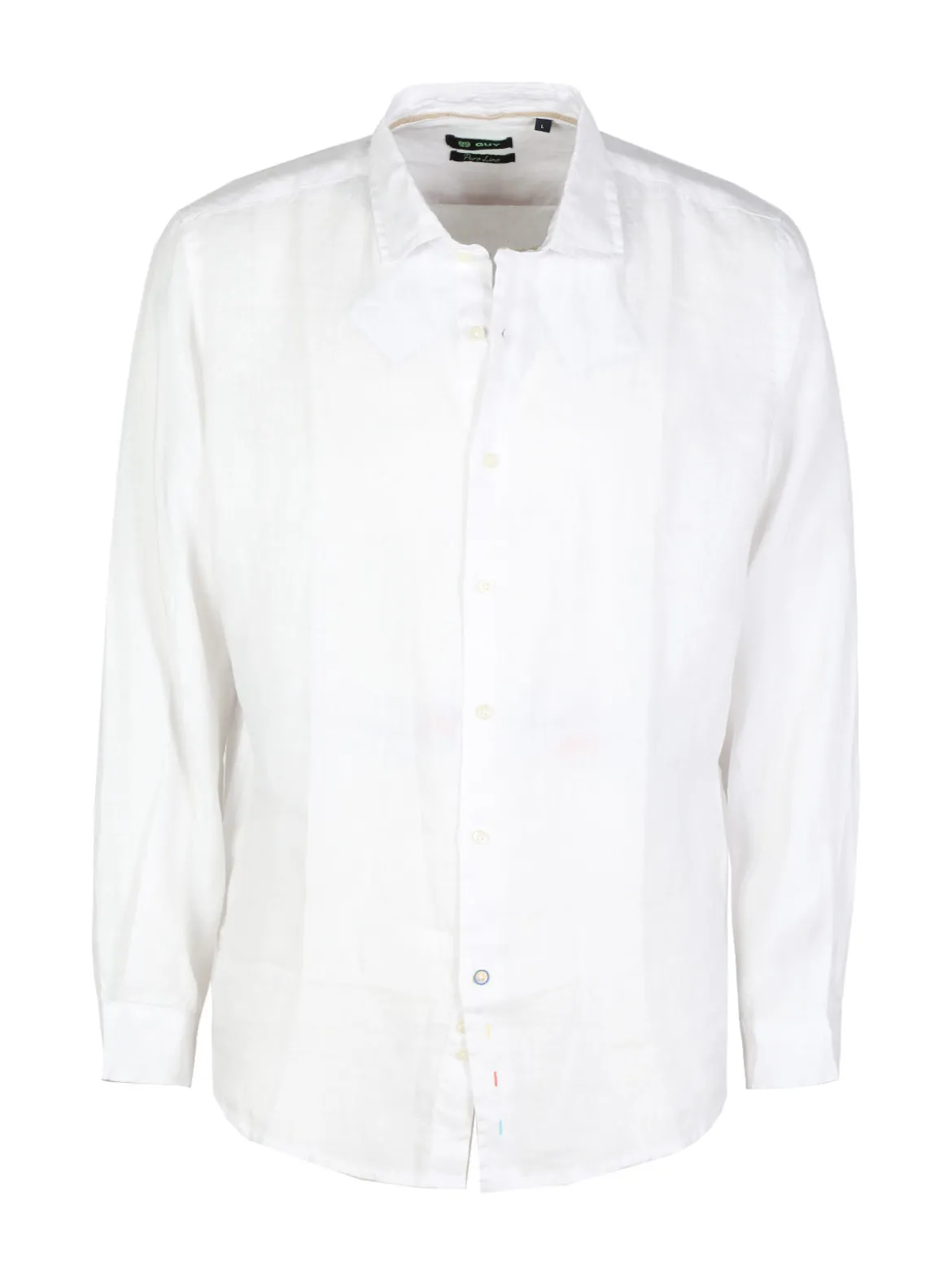 Guy Camicia uomo in lino a manica lunga