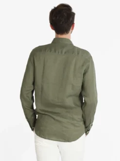 Guy Camicia uomo in lino a manica lunga