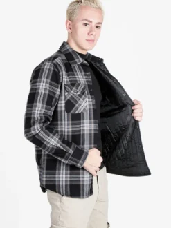 Guy Giacca camicia da uomo a quadri