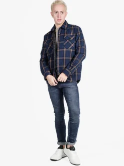 Guy Giacca camicia da uomo a quadri