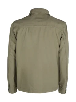 Guy Giacca da uomo in cotone con zip e tasconi