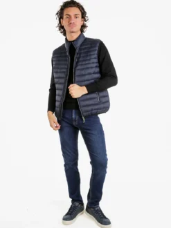 Guy Gilet da uomo imbottito - blu scuro