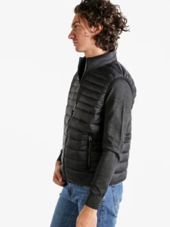 Guy Gilet da uomo imbottito - nero