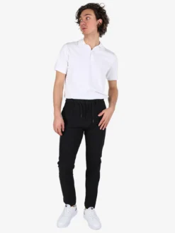 Guy Pantaloni casual da uomo in tessuto tecnico con coulisse