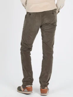 Guy Pantaloni da uomo in velluto slim fit