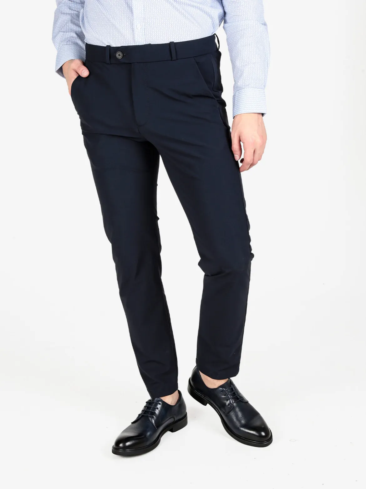 Guy Pantaloni eleganti da uomo a vita bassa