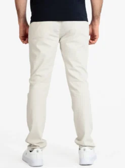 Guy Pantaloni uomo misto lino e cotone con coulisse